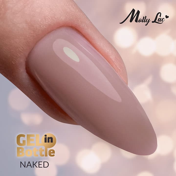 UV Gel in bottle MollyLac NAKED 10 ml - slika 6