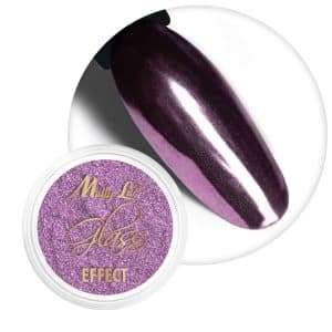 Chrome Mirror Effect prah za nohte - Lilac 06