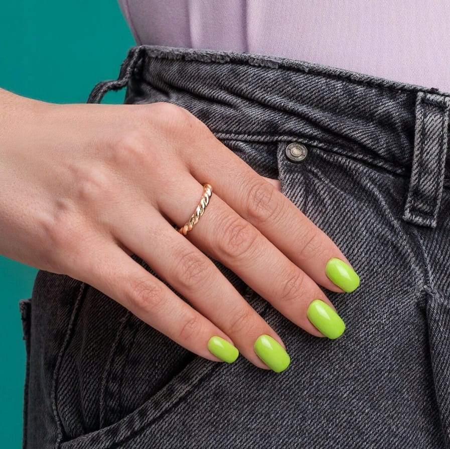 UV lak Semilac Energetic Lime 440 - slika 3