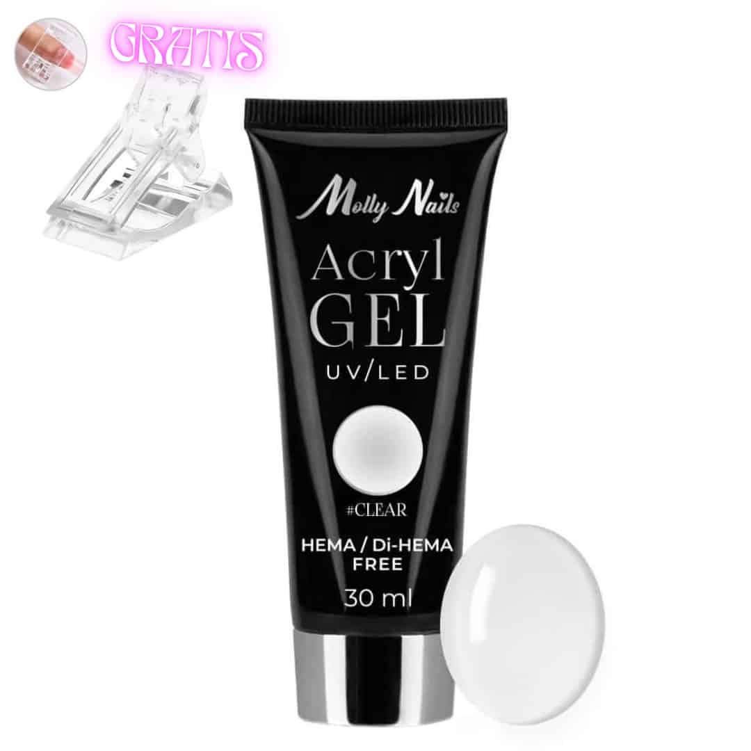 AkriloGel Clear 30 ml + sponka GRATIS