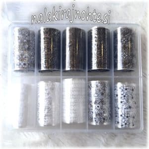 SET folij 01 - širina 4 cm