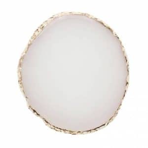 Podstavek/paletka okrogel - bela