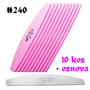 Kovinska osnova + nadomestni papirji EXO LUNCA 240# 10 kos