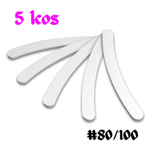 Pila BANANA 80/100 bela 5 kos