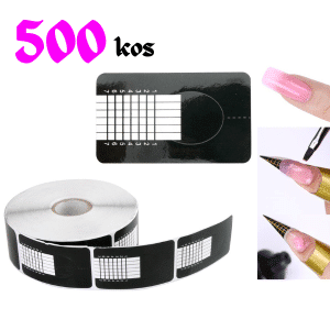 Šablone za izdelavo nohtov 05 - 500 kos