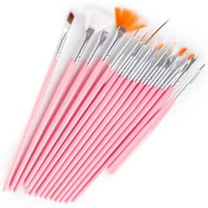 Set čopičev 15 kos ROZA