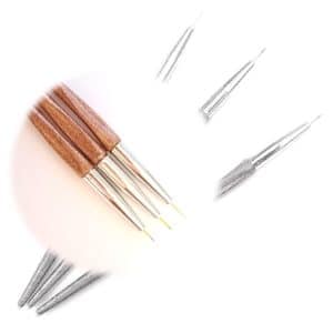 Set čopičev za POSLIKAVO 3 kos GOLD