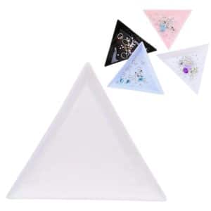 Trikotna skledica BELA