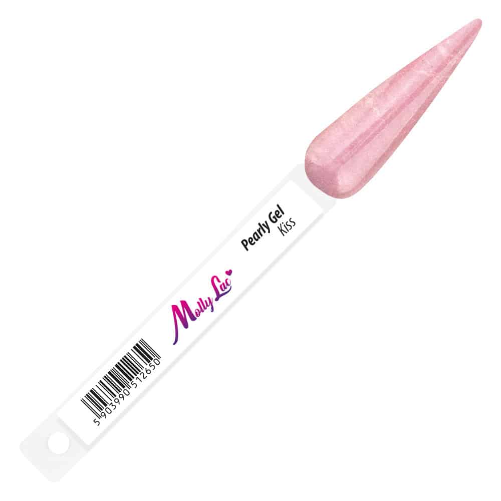 Profesionalni gel MollyLac Pearly Gel KISS - 5 g - slika 3