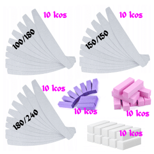 Pila LUNCA 30 kos + polirni blok 30 kos