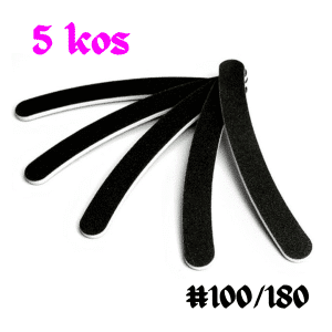 Pila BANANA 100/180 črna 5 kos