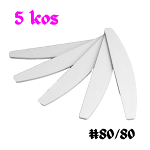 Pila LUNCA 80/80 bela 5 kos