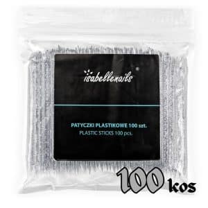 Plastične palčke SIVE - 100 kos