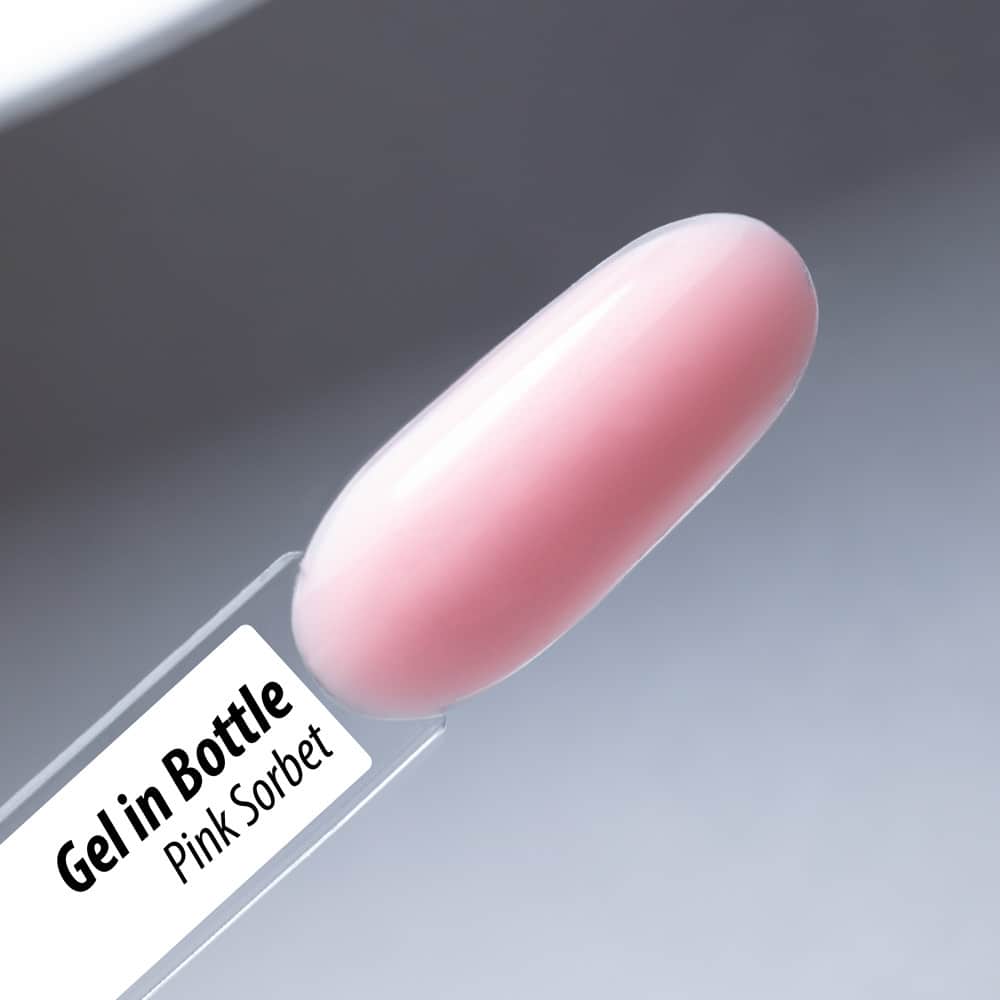 UV Gel in bottle MollyNails Pro Salon PINK SORBET 15 ml - slika 3