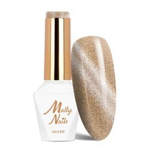 UV lak Molly Nails Cat Eye Womanity Ginger 444