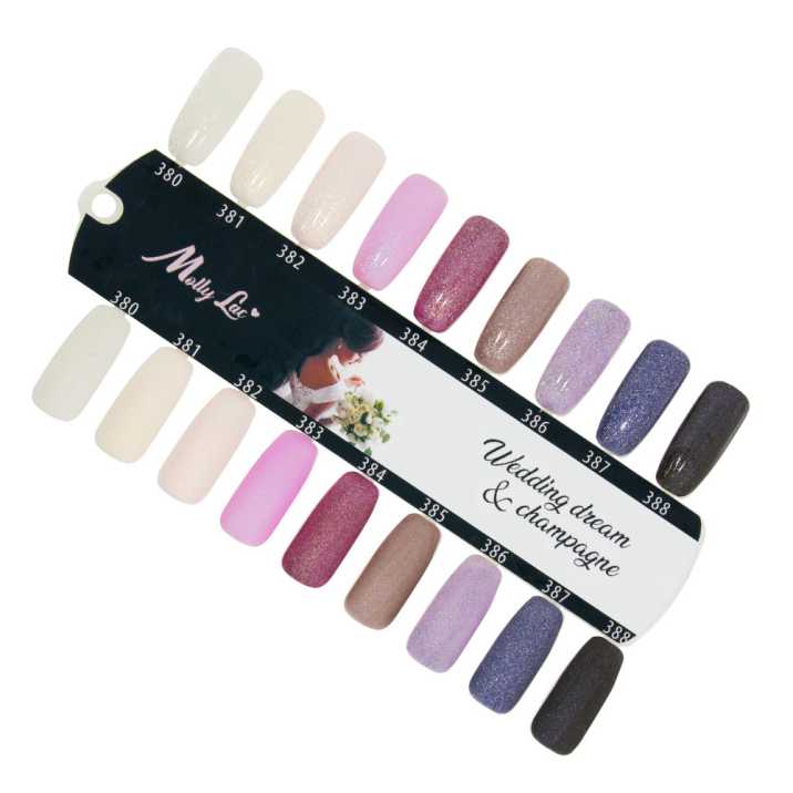 UV lak MollyLac 385 Moscato Fizz 10 ml - slika 5