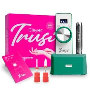 PRENOSNI brusilnik Trusi 65W ZELEN + Powerbank funkcija