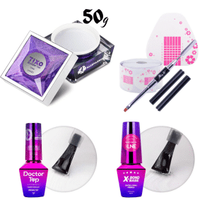 Profesionalni gel AP Tixo Clear 50 g - komplet