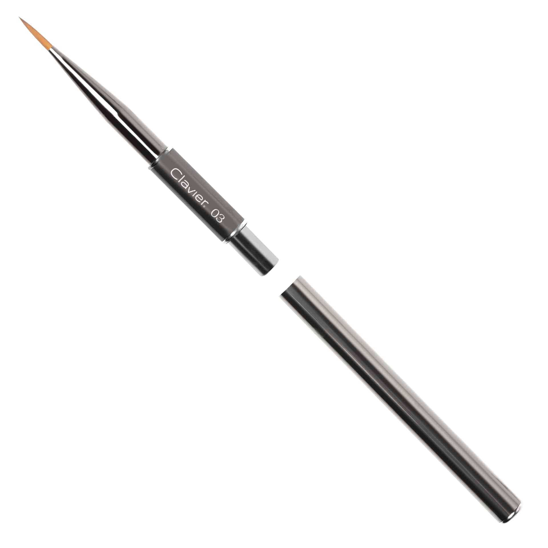 Čopič Clavier srebrn 03 za poslikavo 10 mm - slika 3