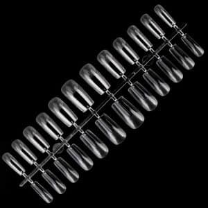 Flexi umetne konice nohtov - KVADRAT clear 24 kos