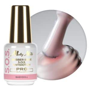 UV Base MollyNails S.O.S. Babydoll Pro Salon 15 ml