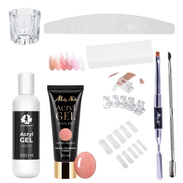 AkriloGel Komplet Sunset Sparkle 30 ml