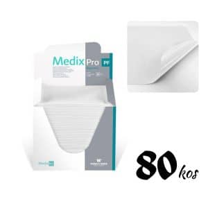 Nepremočljivi prtički 80 kos - BELI