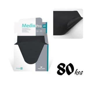 Nepremočljivi prtički 80 kos - ČRNI