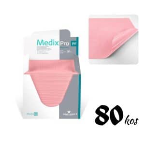 Nepremočljivi prtički 80 kos - ROZA