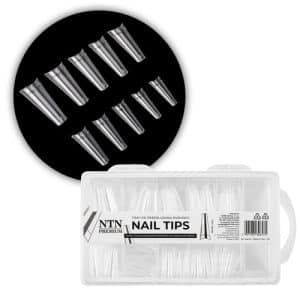 Umetne konice nohtov - BALERINA brez nastavka 100 kos