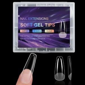 Umetne konice nohtov - BALERINA DOLGA 240 kos