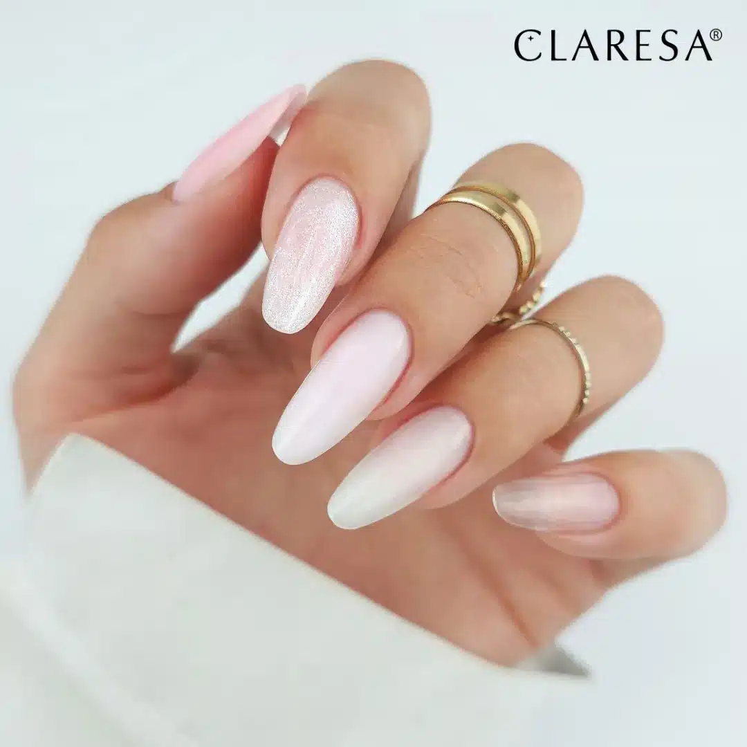 Claresa UV Gel Hard&Easy Milky White 12 g - slika 3