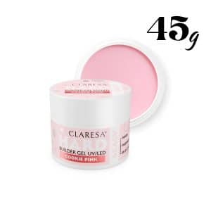 Claresa UV Gel Hard&Easy Cookie Pink 45 g