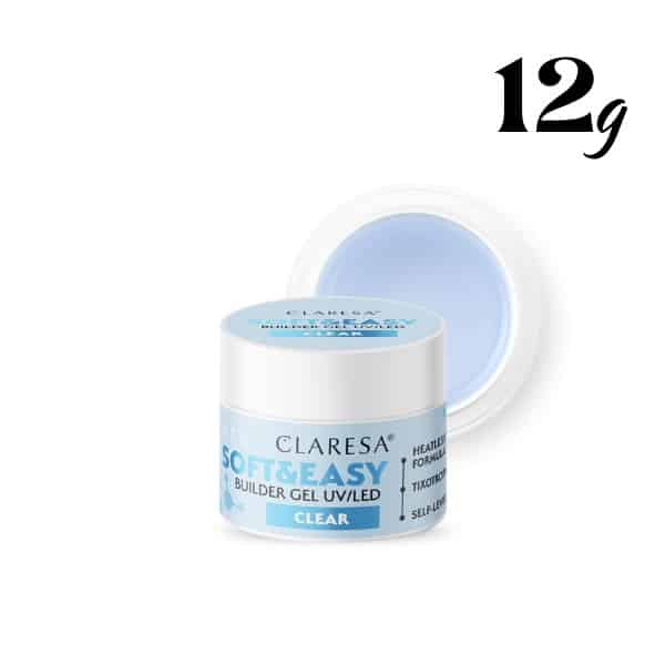 Claresa UV Gel Soft&Easy Clear 12 g