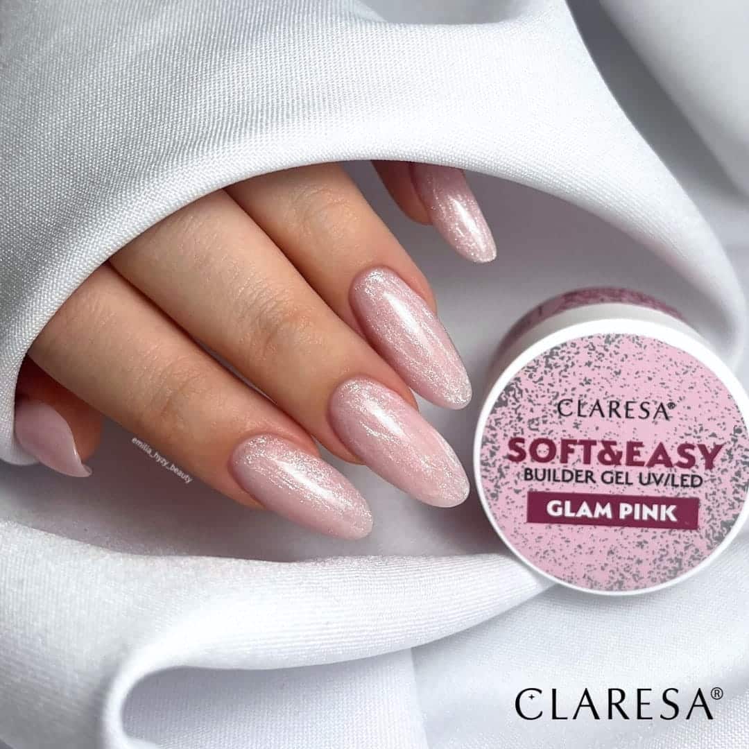 Claresa UV Gel Soft&Easy Glam Pink 12 g - slika 3