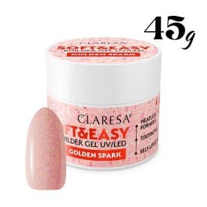Claresa UV Gel Soft&Easy Golden Spark 12 g (Kopija)