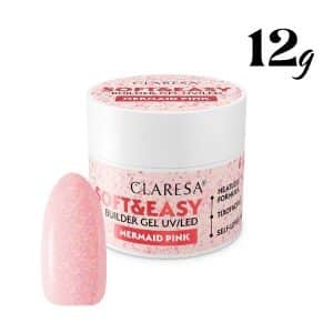 Claresa UV Gel Soft&Easy Mermaid Pink 12 g