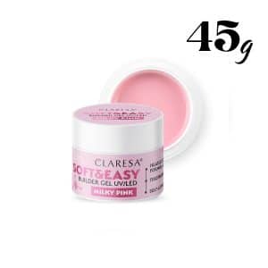 Claresa UV Gel Soft&Easy Milky Pink 45 g