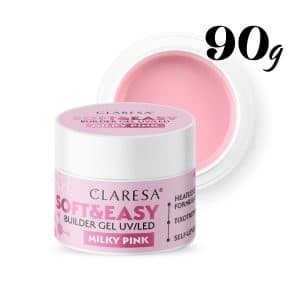 Claresa UV Gel Soft&Easy Milky Pink 90 g