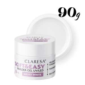 Claresa UV Gel Soft&Easy Milky White 90 g