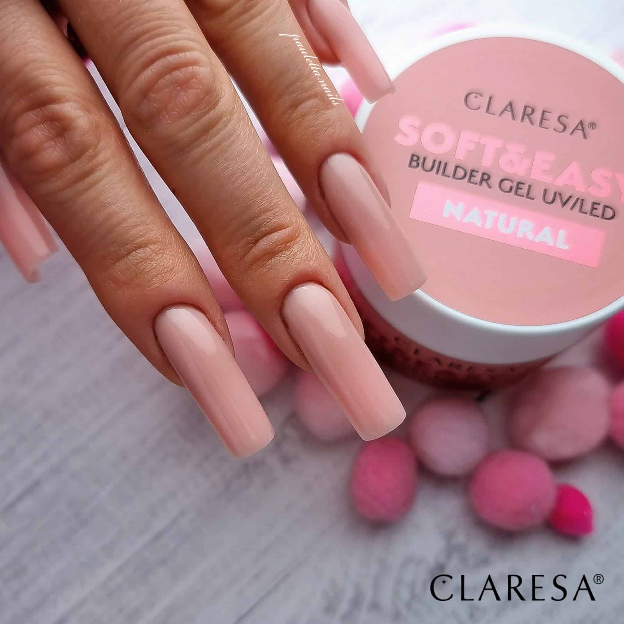 Claresa UV Gel Soft&Easy Natural 45 g - slika 2