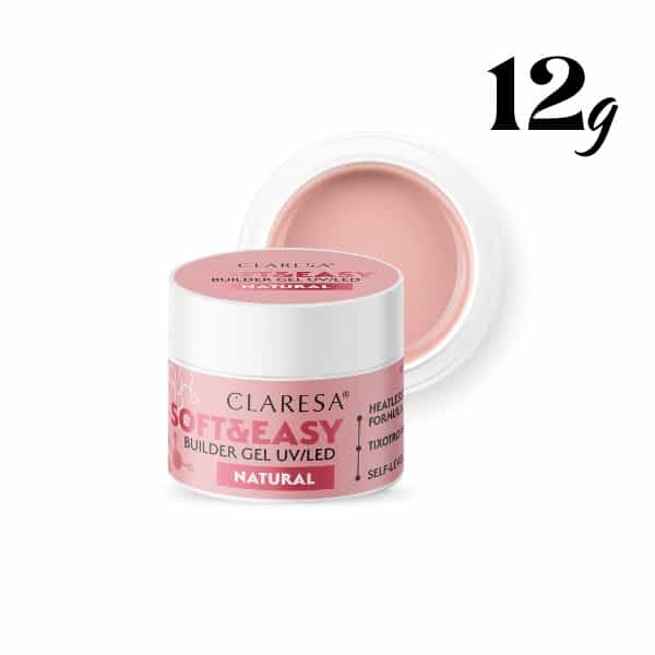 Claresa UV Gel Soft&Easy Natural 12 g