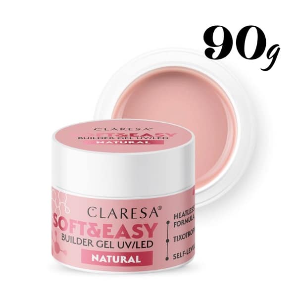Claresa UV Gel Soft&Easy Natural 90 g
