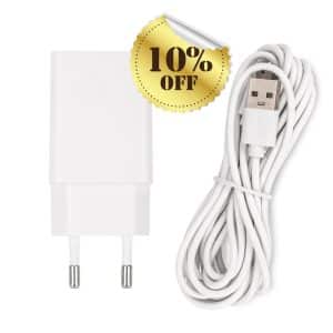 Adapter 5W USB-A + napajalni kabel C