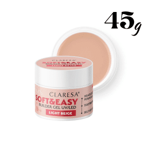 Claresa UV Gel Soft&Easy Light Beige 45 g