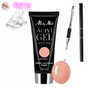 AkriloGel Pudding 30 ml + sponka GRATIS + čopič