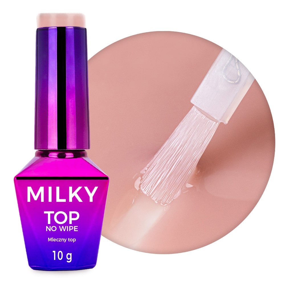 UV TOP Milky MollyNails Milky Nude 10 ml