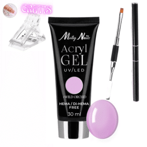 AkriloGel Wild Orchid 30 ml + sponka GRATIS + čopič